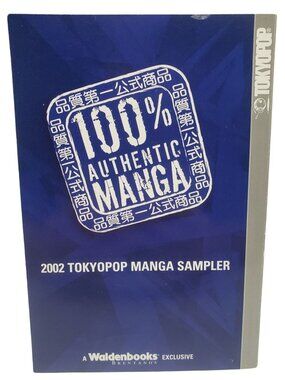 Tokyopop Manga Sampler Waldenbooks Exclusive Vintage 2002 Paperback